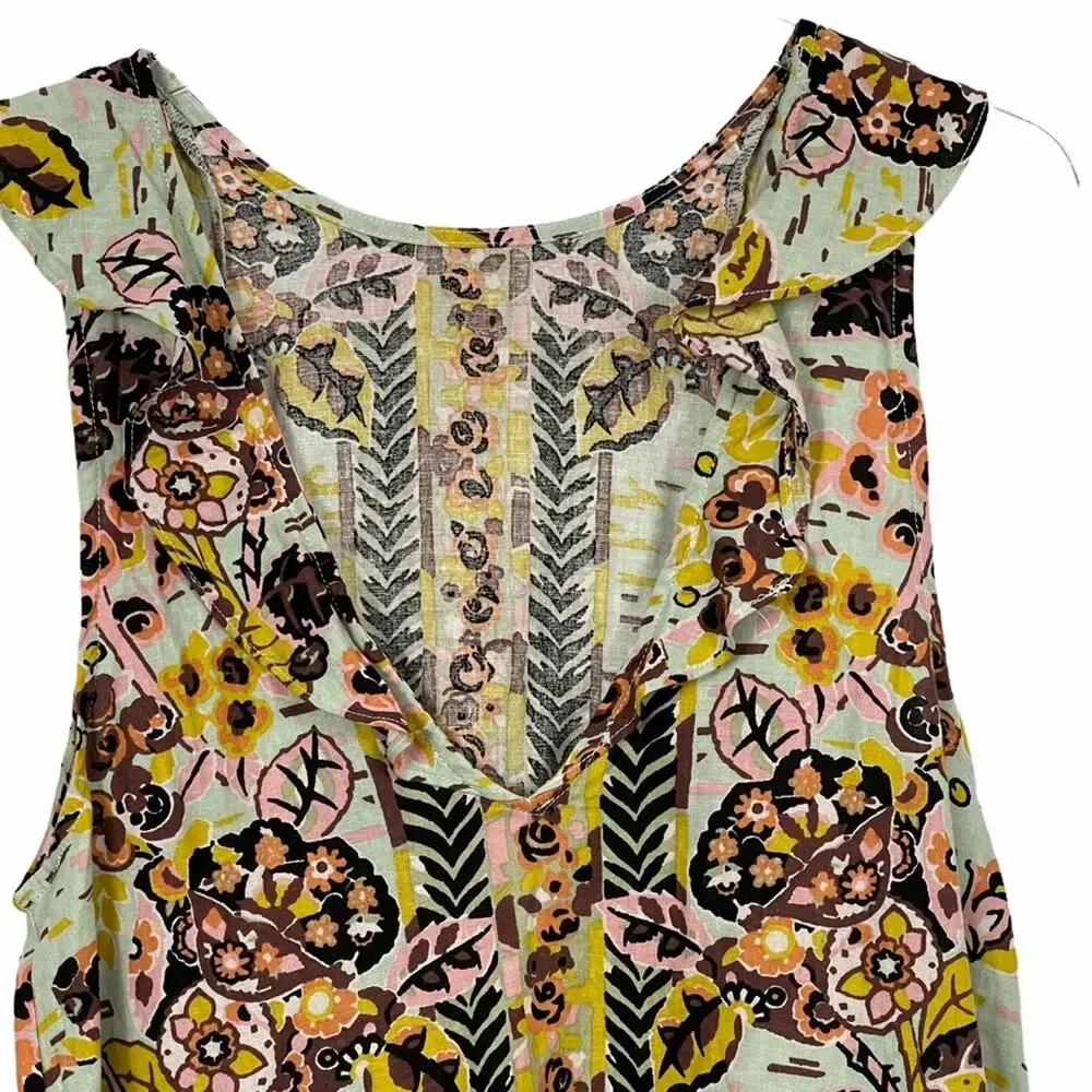 Free People Summer in Tulum Tunic Size Small